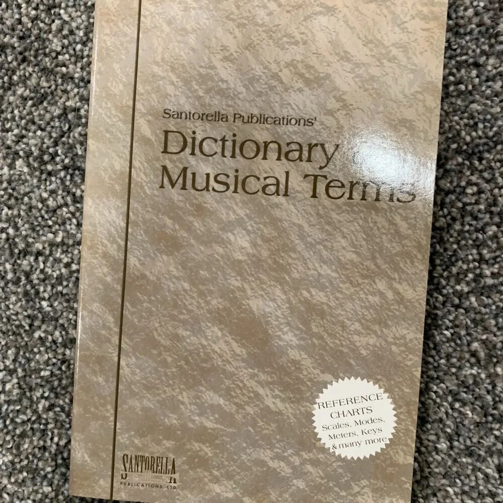 Coffee Table Book - Dictionary of Musical Terms